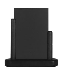 Tabla de scris Securit Elegant 17 5x15 5x5cm cu rama de lemn negru