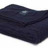Pled Tommy Hilfiger Twist Decos 130x170cm Albastru Navy