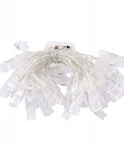 Ghirlanda luminoasa in forma de clesti de rufe, pentru fotografii, 6 m, alimentare USB - Gonga