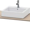 Blat pentru lavoar Duravit Happy D.2 80x55cm Linen