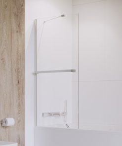 Paravan cada Radaway Idea PNJ un element fix 80cm cu suport prosop