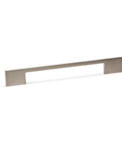 Maner pentru mobilier Dino, nichel periat, L:156 mm - Viefe