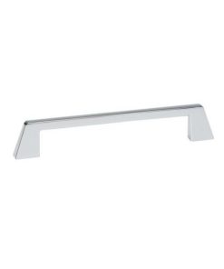 Maner pentru mobilier Kado, finisaj crom lustruit, L:346 mm