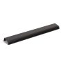 Maner pentru mobila Ona, finisaj negru periat, L: 350 mm
