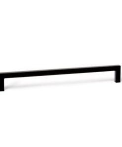 Maner pentru mobilier U, negru mat, L 200,5 mm - Viefe