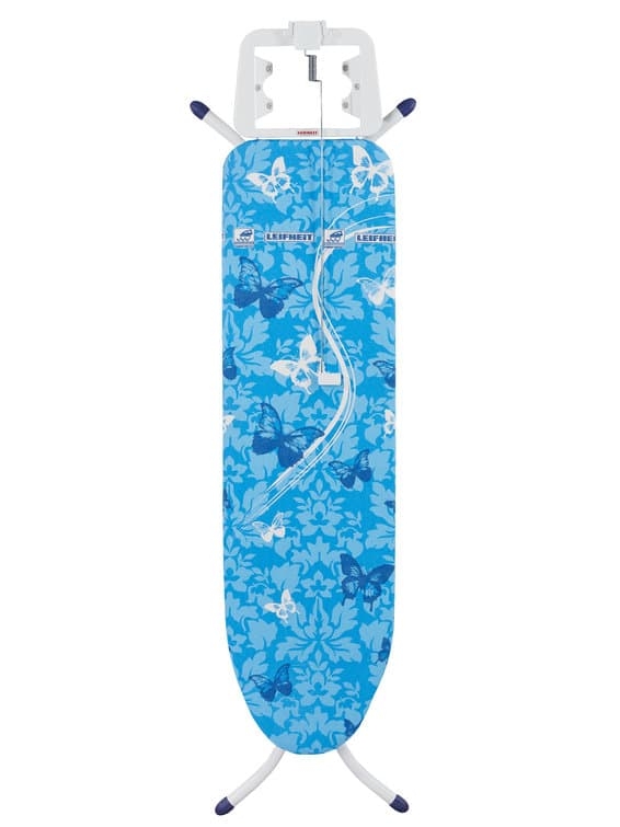Masa de calcat cu cadru metalic, Air Board S Albastru, L110xl30xH77-88 cm