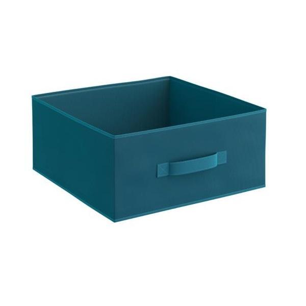 Organizator pentru dulap sau sertar 31x31x15 cm, turcoaz - Maxdeco