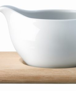 Sosiera cu suport lemn LSA International Dine 450ml