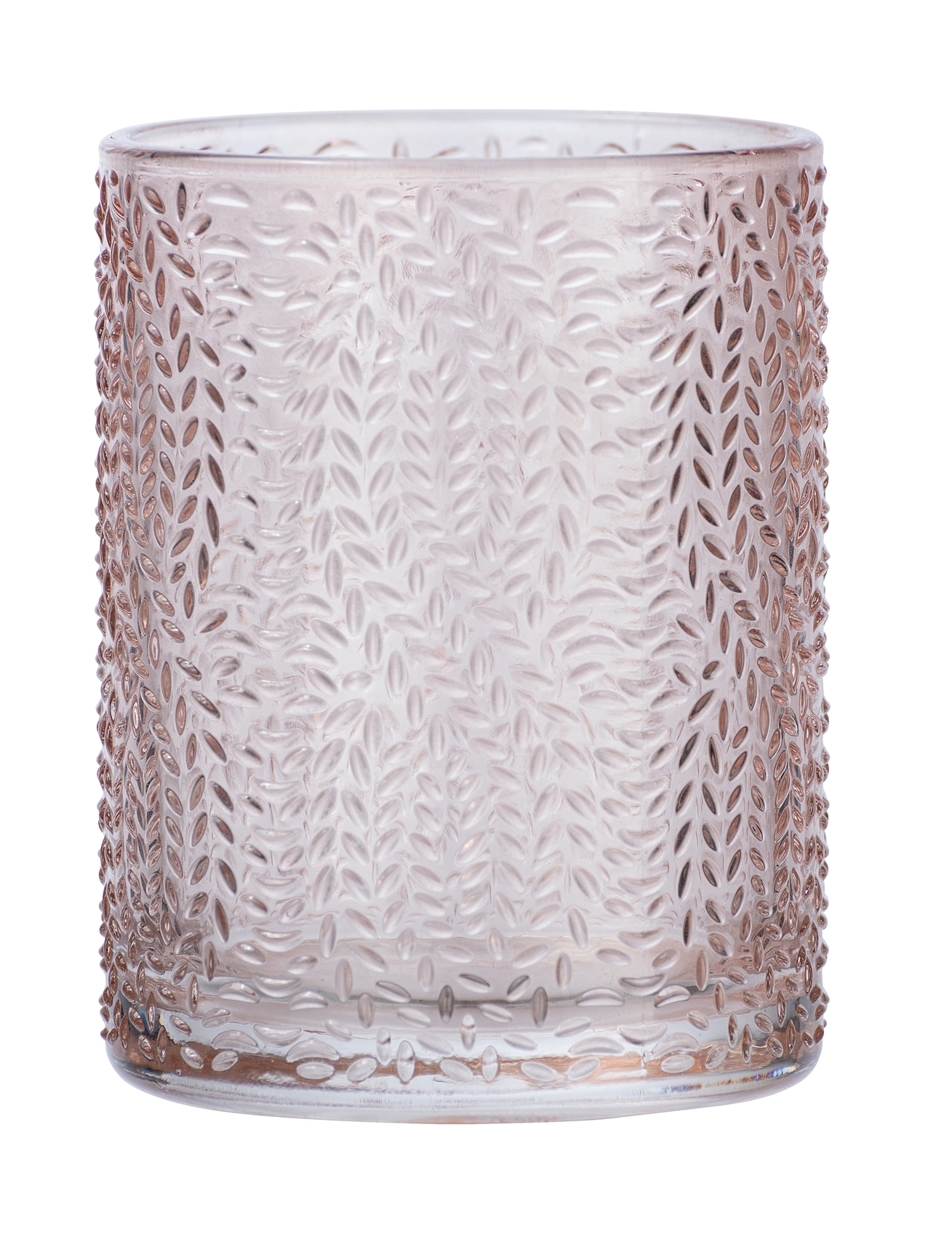 Pahar pentru periuta de dinti, din sticla, Vetro Rose, Ø7,5xH10 cm