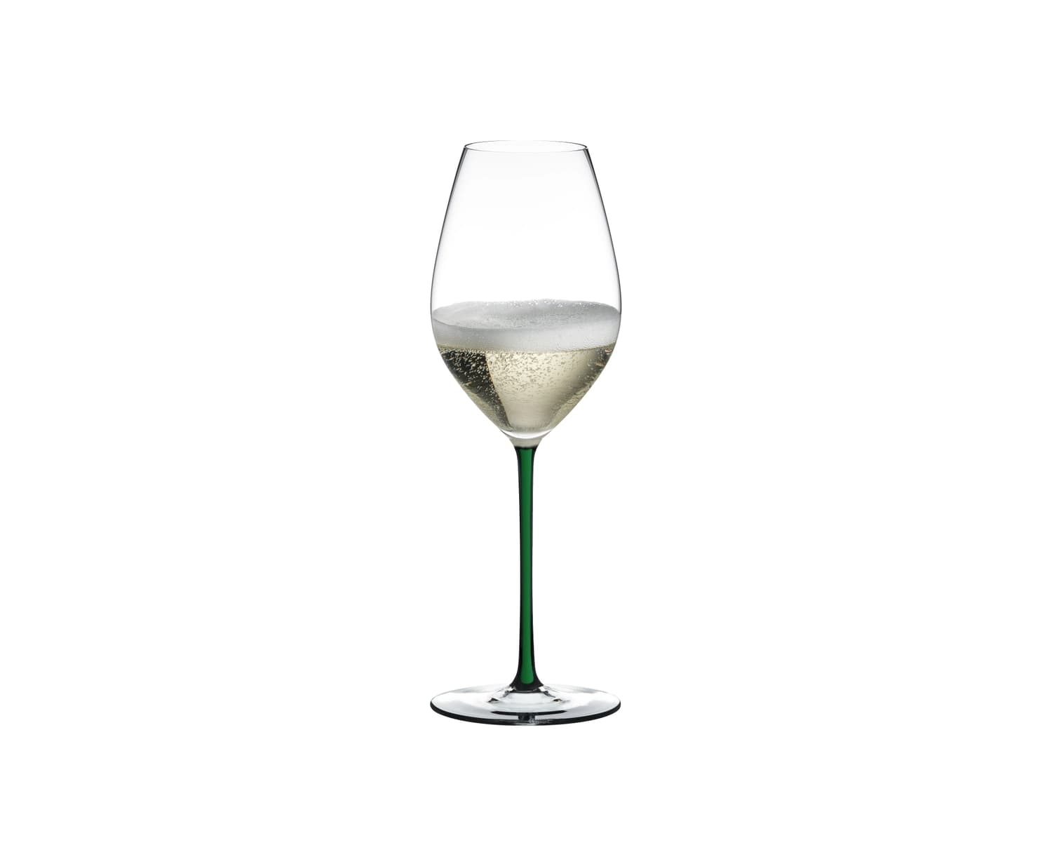 Pahar pentru sampanie si vin spumant, din cristal Fatto A Mano Champagne Wine Verde, 445 ml, Riedel