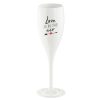 Pahar pentru sampanie Unbreakable Superglas Alb, Love Is In The Air, 100 ml