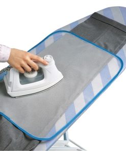 Panza pentru calcat din poliester, Mesh Transparent / Albastru, L60xl40 cm