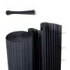 Protectie vizuala gradina, PVC, Antracit, 1 x 3 m - Caerus Capital
