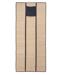 Rogojina pentru plaja din iarba de mare, Mallaku Negru, L192xl90 cm