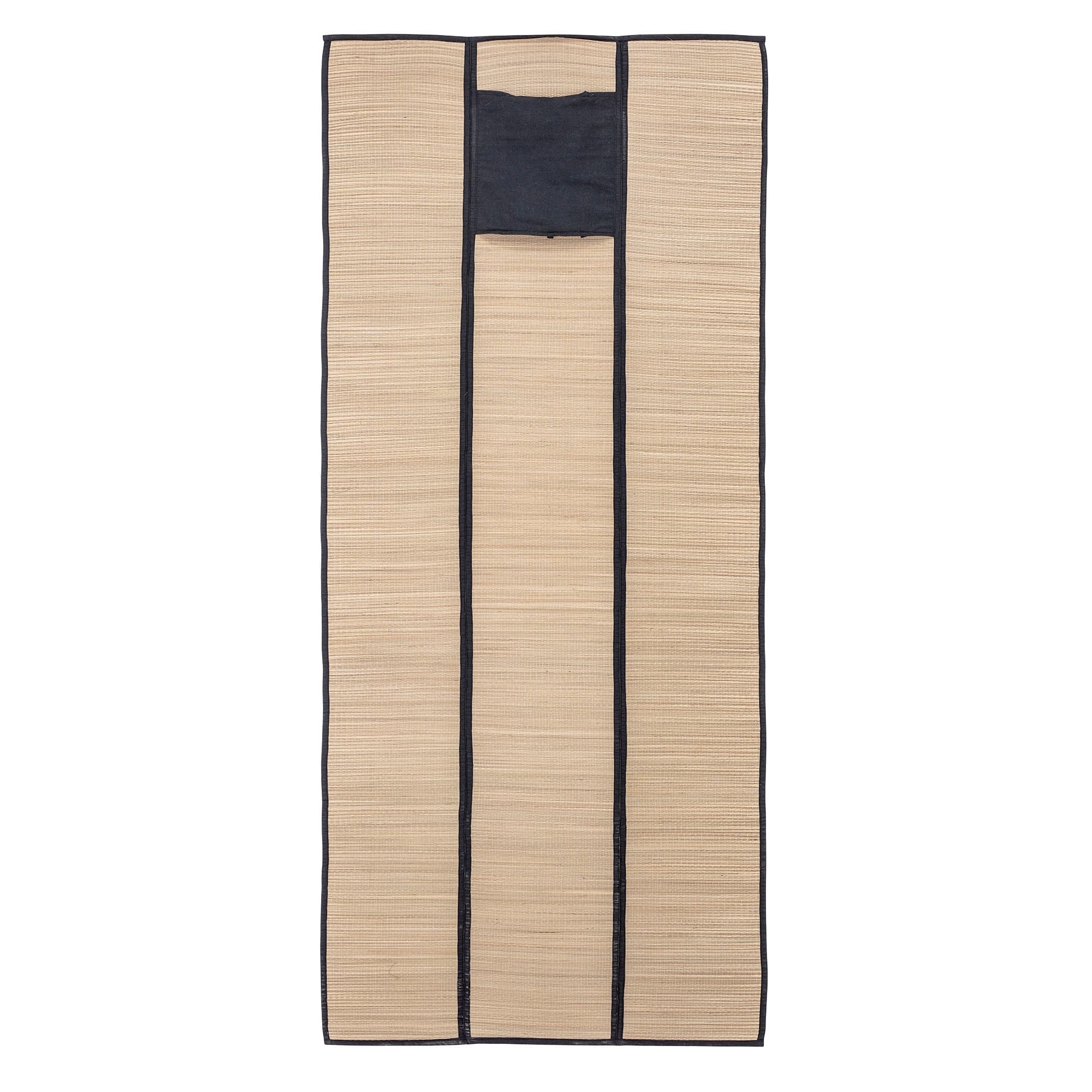 Rogojina pentru plaja din iarba de mare, Mallaku Negru, L192xl90 cm