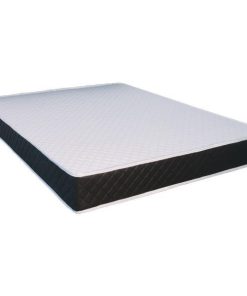 Saltea superortopedica Lux Praga Saltsib, 180x200x22 cm, plasa de arcuri tip bonnel, fermitate medie spre tare