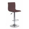 Scaun bar, piele ecologica HM H21, maro