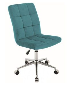 Scaun birou SL Q020, turcoaz