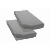 Cearceaf cu elastic bumbac jersey, Patru Anotimpuri, 180 x 200 cm, Gri