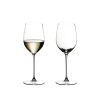 Set 2 pahare pentru vin, din cristal Veritas Viognier / Chardonnay Clear, 370 ml, Riedel