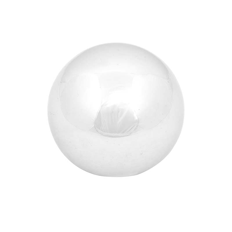 Sfera de gradina, din otel inoxidabil, Glob XL Crom, 24,4 cm
