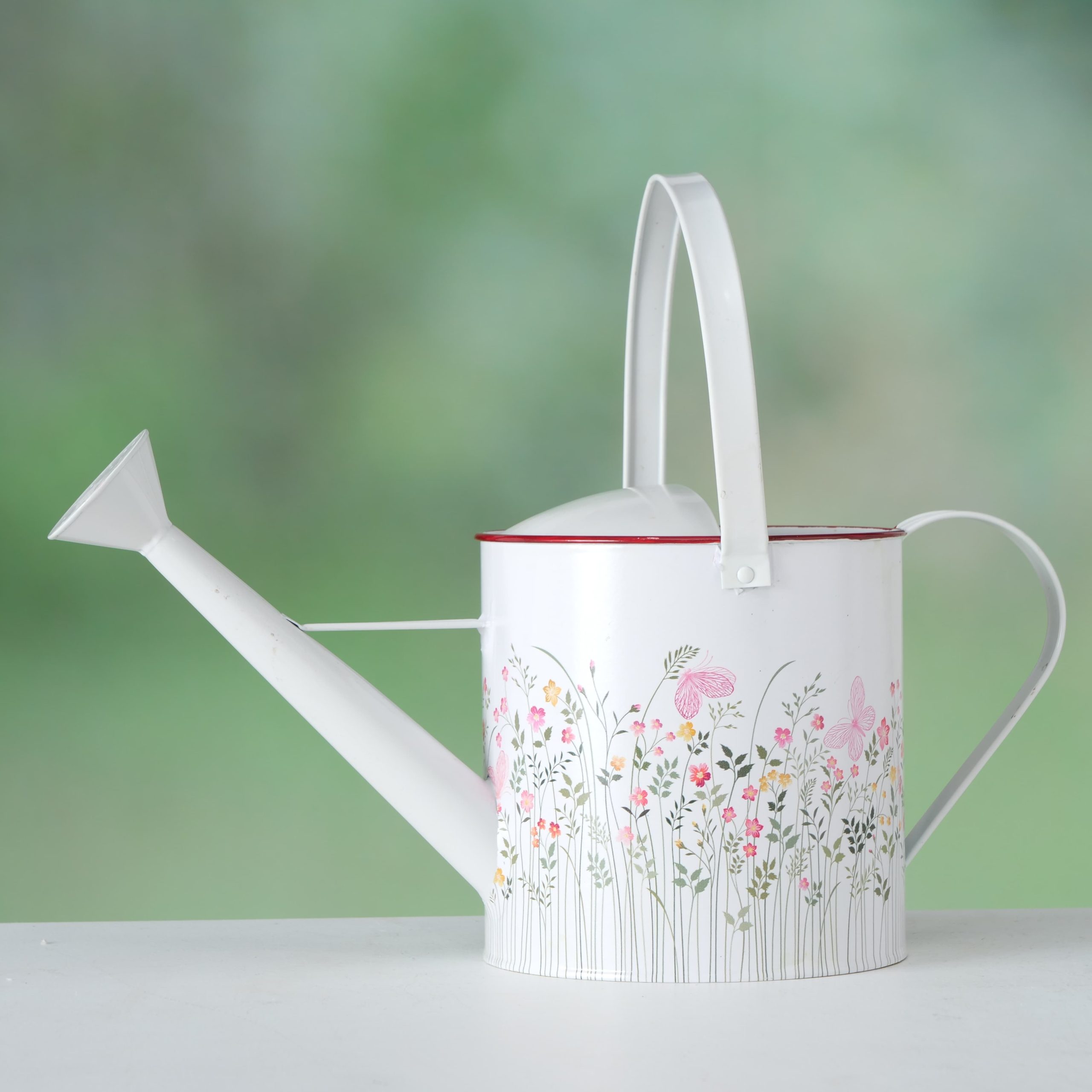 Stropitoare flori decorativa din metal Rosalie Multicolor, L39xl17xH16,5 cm