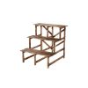 Suport pentru plante, 3 trepte, 80 x 80 x 80 cm