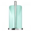 Suport metalic pentru role de bucatarie Paper Holder Verde Mint, Ø15,5xH30 cm