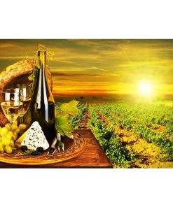 Tablou canvas 75x50 cm, Drinks and food model 176 - Persona