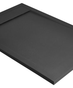 Cadita dus dreptunghiulara slim Radaway Teos F 100x80x4cm marmura antracit