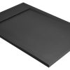 Cadita dus dreptunghiulara slim Radaway Teos F 100x90x4cm marmura antracit
