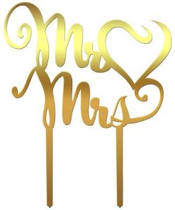 Topper tort nunta Mr&Mrs 9n - Tomvalk