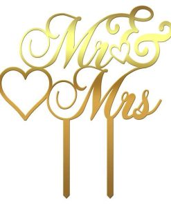 Topper tort nunta Mr&Mrs In - Tomvalk