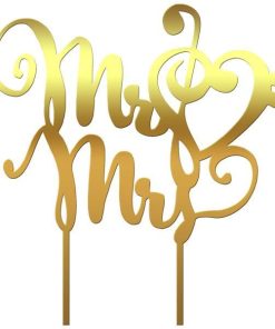 Topper tort nunta Mr&Mrs Nn - Tomvalk