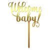 Topper tort - Welcome Baby - Tomvalk