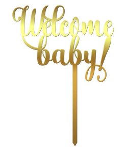 Topper tort - Welcome Baby - Tomvalk