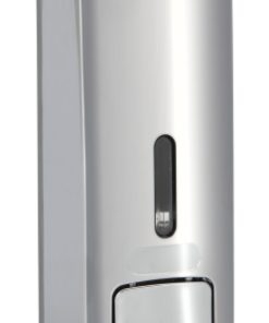 Dispenser sapun lichid Bemeta Hotel plastic crom patinat 65 x 185 x 75 mm 300 ml