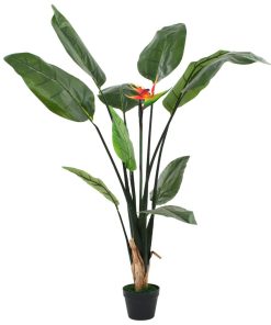 vidaXL Plantă artificială Strelitzia Reginae Pasărea paradisului 155 cm