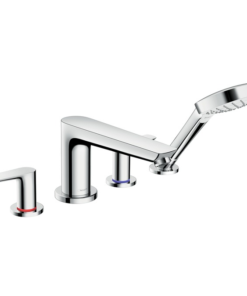 Baterie cu montaj pe cada Hansgrohe Talis E cu 4 elemente