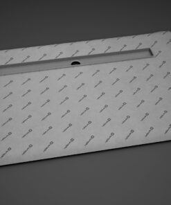Kit rigola de dus Radaway pe latura lunga RadaDrain 170x90cm placare 8-12mm