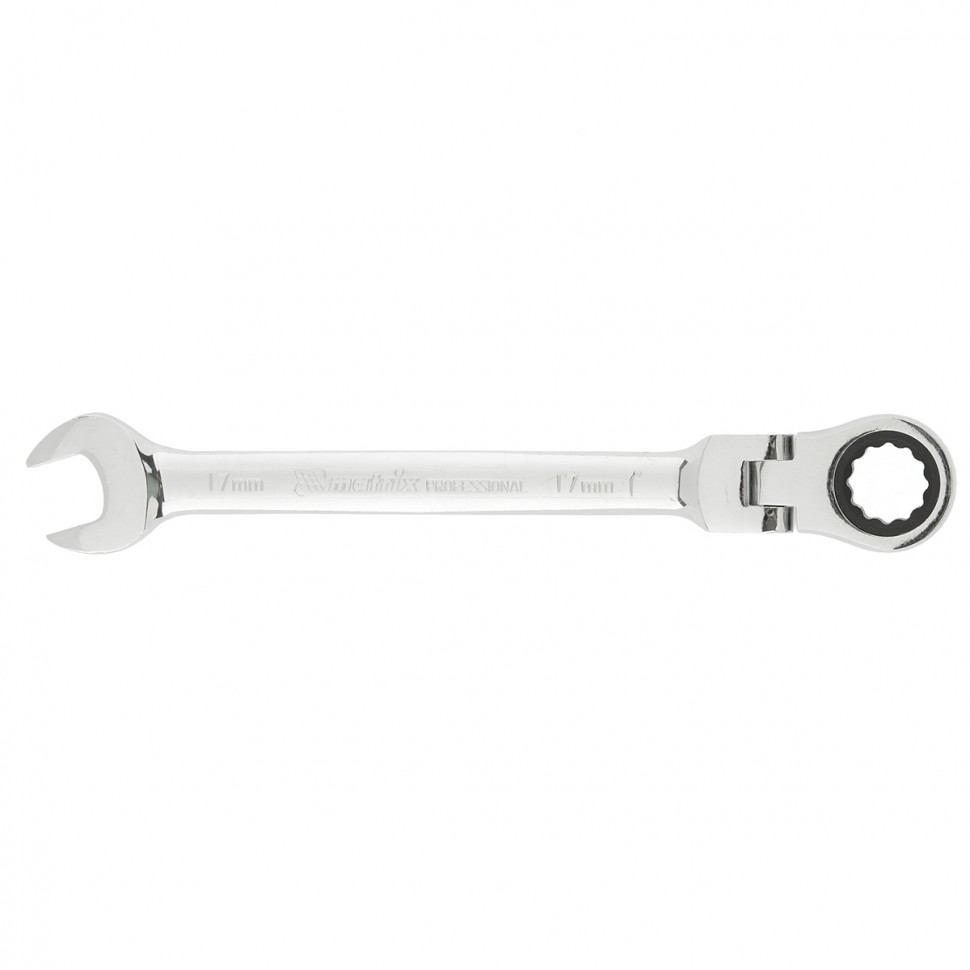Cheie combinata cu clichet, 17 mm, articulata, lustruita, MTX PROFESSIONAL