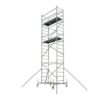 Schela mobila din otel zincat, cu H - lucru 12,5 m/1m