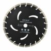 Disc diamantat segmentat negru 3100x10x25.4mm, Geko G00296