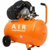 Compresor aer Notig 100l, 2 cilindrii, 8bari, 230V 440l/min