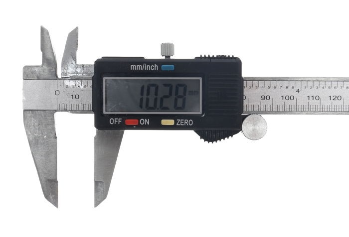 Subler profesional digital din inox KraftDele KD10298 - imagine 2