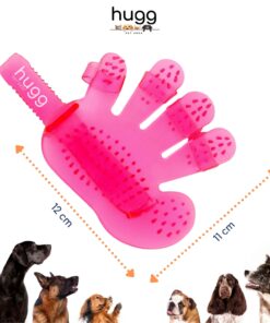 Alternative view of Manusa pentru Periat Blana Animale de Companie, HUGG, din Silicon , Rose