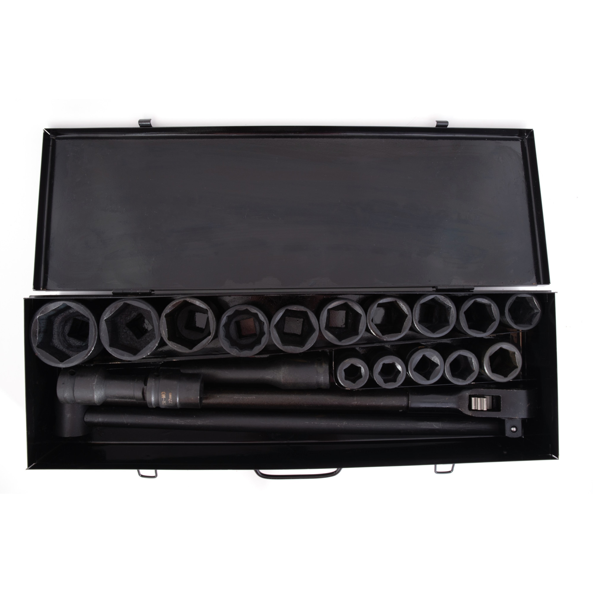 Trusa cu tubulare de impact 17-50mm, antrenare 3/4", 21 piese