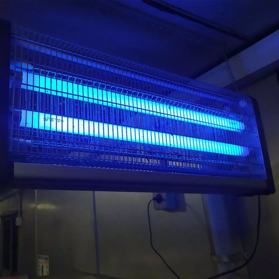 Aparat UV anti-insecte electronic, 40W, 150 mp, negru-gri, V-TAC - imagine 6