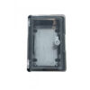 Panou 20x30x13 ABS IP65 usa transparenta Negru