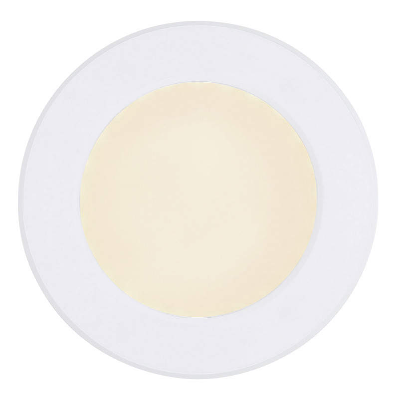 Plafoniera alba, 450lm, temperatura de culoare ajustabilam 3.000-4000-6.500K, 12379-6W, Globo - imagine 3